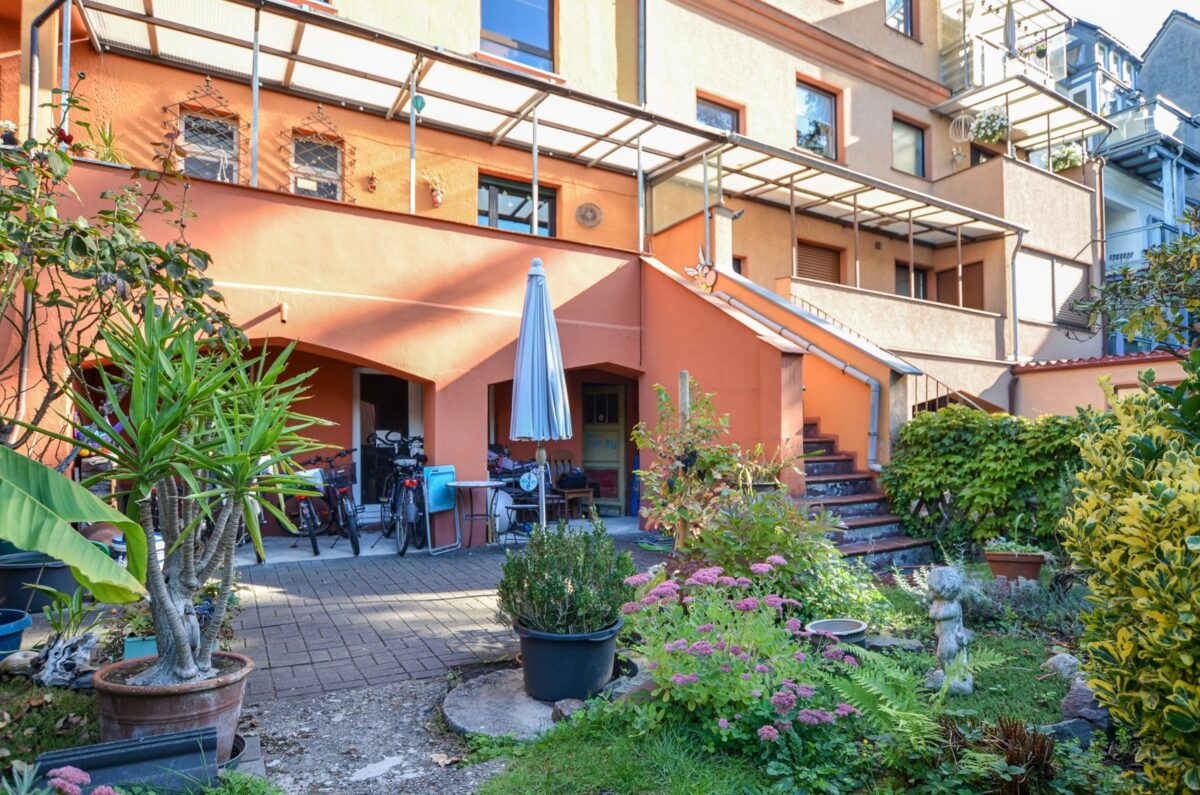 Terrasse im Untergeschoss