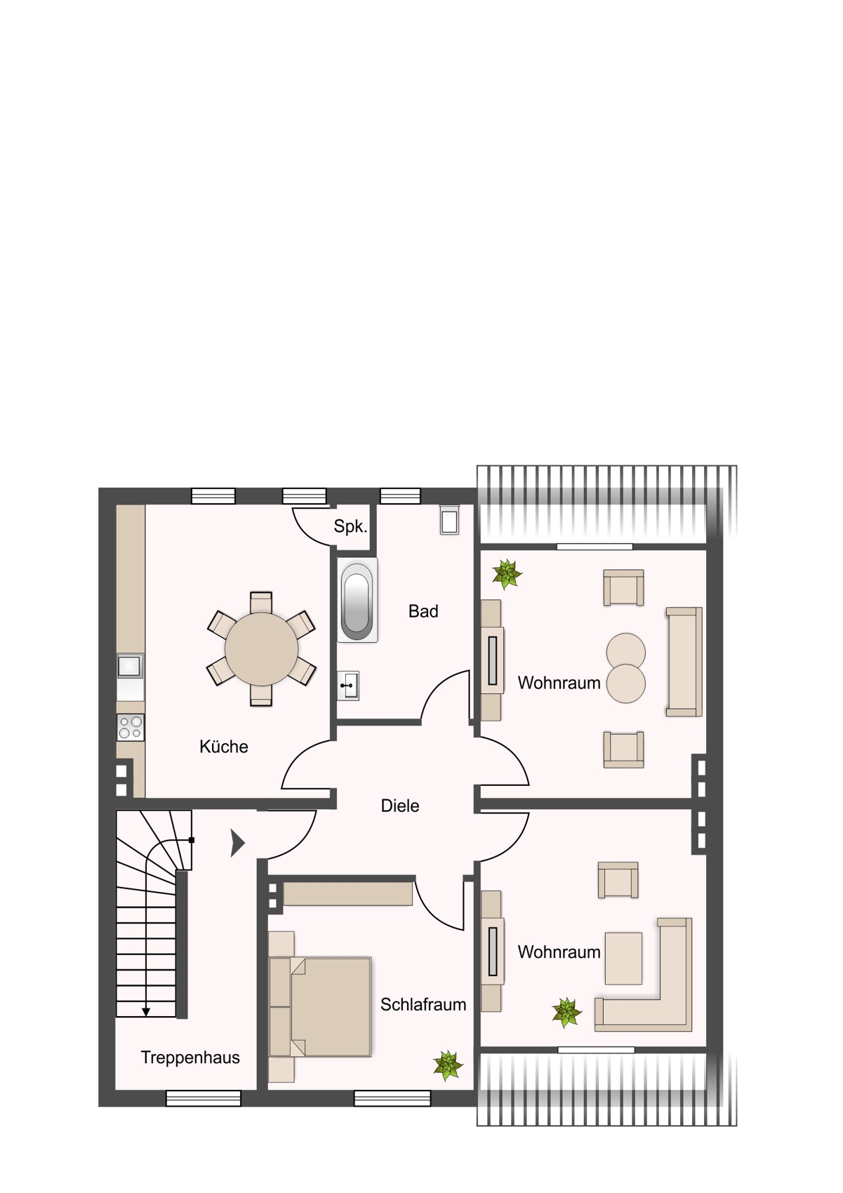 Grundriss 2.Obergeschoss