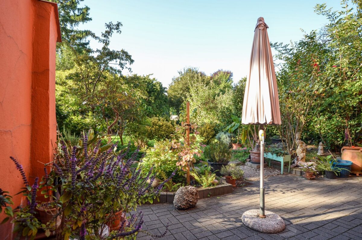 Terrasse im Untergeschoss