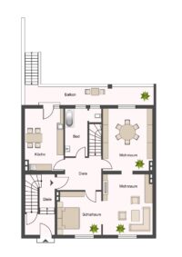 Grundriss Erdgeschoss