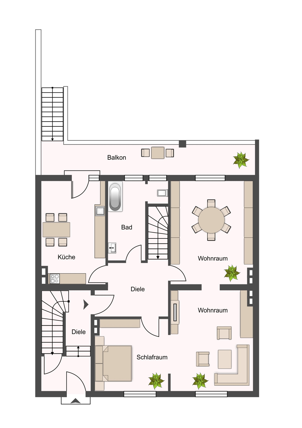 Grundriss Erdgeschoss